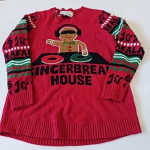 Gingerbread House Christmas Sweater size 1X